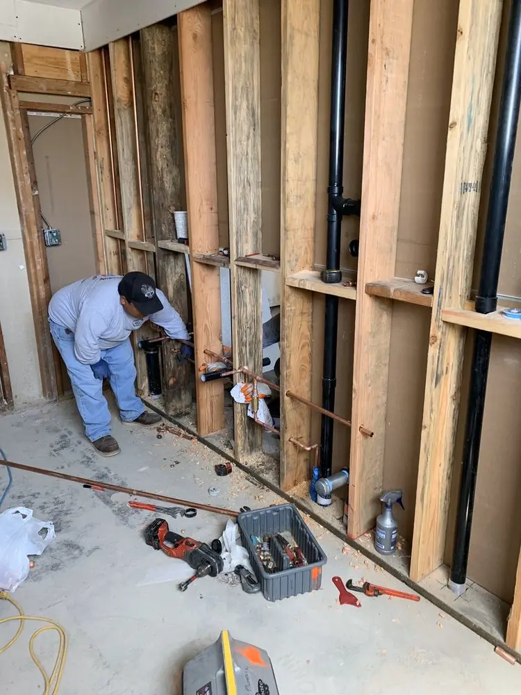 Commercial rough-in plumbing for Gas Line Repair in Chalmette